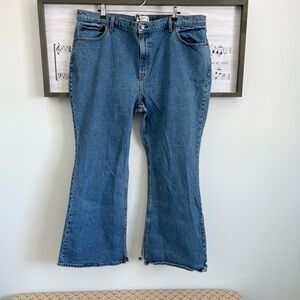 Abercrombie & Fitch Medium Blue Flare Jeans